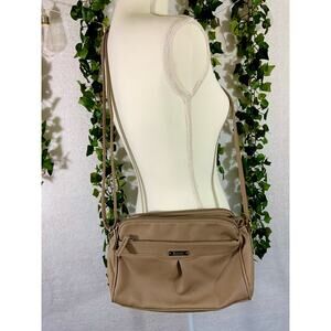 Koltov Brown Adjustable Crossbody Purse